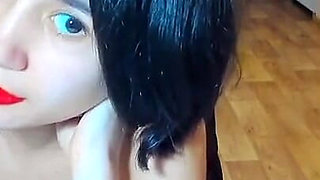 Sweet Brunette Myla_angel Performs Hot Long Tits Show! Tits Pinch, Press, Suck and More!