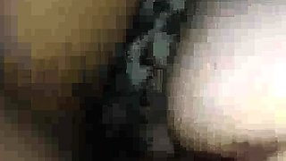 Amateur wife fuck black stud on bed so rough ww