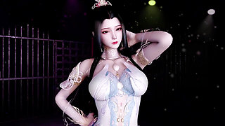 3D Cute Asian Cosplay Model Got Fucked so Hard