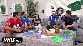 Mylf - Game Day Orgy with Football Stars & Sexy MILFs (Lauren Phillips, Pristine Edge, Alex Coal, Jasmine Daze)