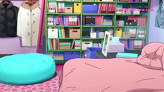 Hot MILF Moans in Dandadan HENTAI Parody While Getting Fucked  Creampied Hard