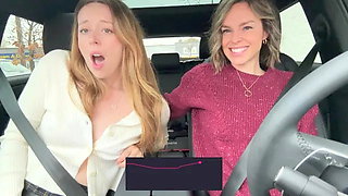 Serenity Cox and Nadia Foxx Take on Another Drive Thru with the Lushs on Ful...