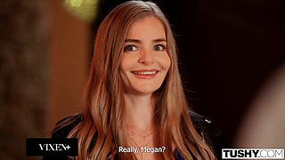 TUSHY Hot Singers Megan And Fibi Euro Share A Cock In Intense Anal Threesome