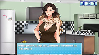 House Chores - 0.12.1 Part 33 My Horny Stepaunt Sex in the Kitchen by Loveskysan