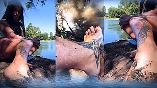 MistressRavenFD - WORSHIP MY RIVER FEET