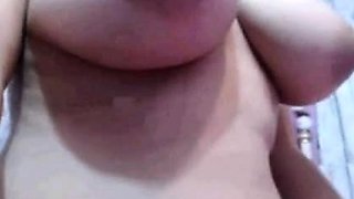 Busty Asian on Webcam