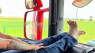 Faketrucker Cheating On His Wife With Arabella Mia