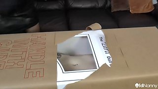 Chubby MILF Lacey Starr and Zara Du Rose get kinky with each other in a steamy lesbian bed