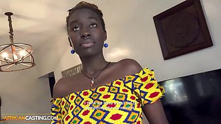 Hot African Model Tricked Into Fucking Casting Producer To Get Booked!