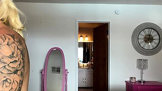 Blonde MILF with Big Boobs Playing Cam Free Porn