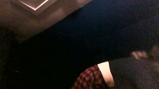 Nasty shemale amateur enjoys masturbation and spanking her slutty ass