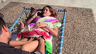 Indian Wife Cheating with Her Husband and Fuck with Massage Boy