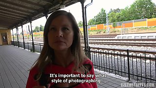 Czech Streets 105 Large-Breasted mom Denisa