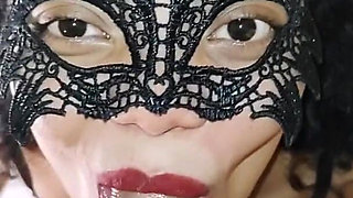 Stepdaughter with Makeup Enjoying a Cup of Piss Concentrated