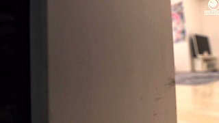 Amateur Asian College Teen Gives Blowjob