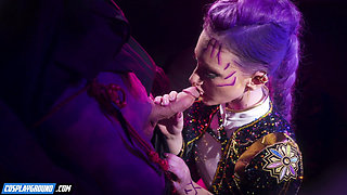 Mystery Saja Fucks Melody Marks and Fills Her Pussy up - Kpop Demon Hunters Porn Cosplay Parody