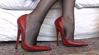 High Heel Worship and Slave Brain Programming, Part 1, Lady Victoria Valente