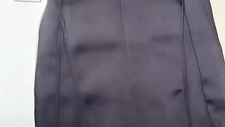 33 Under My Little Black Dress I’m Not Wearing Any Panties… Look at My Hairy Pussy