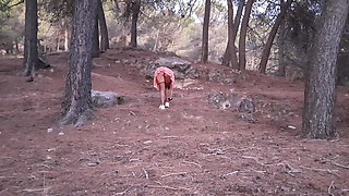 Sexy Latina College Flashing Tits and Ass in Outdoors compilation