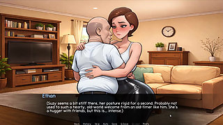 Grandpa Lesson Tabou Hentai Game Ep.1 Naughty Old Man Is Touching My Fiance Huge Ass!