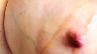 Amateur tennis player exposes her big boobs