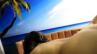 Pretty Thai Blows Cock Beore Riding Hard Cock