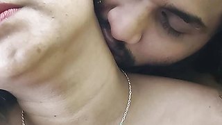 Old traditional dress with sex and blow job of Vaishnavy and Sharun Raj, Mallu couple dress removal sex and blow job, Hot couple