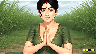 Tharki Sadhu Visits Desi Bhabhi Alone in Home - New Hot Web Series MILF