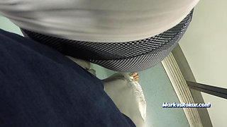 Horny Stepmom Touch a Stranger in Train! Should I Tell My Stepdad This?