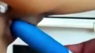 Intense Anal Pleasure: Dildo Fun with a Plugged Ass by Sexydea