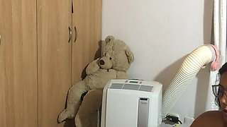 I undress and make hot video for my lover.