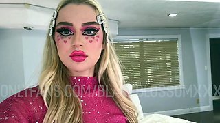 Amateur blonde ass fucked