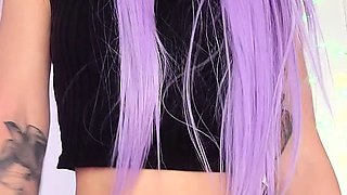 Small Titted Chick In Black Lingerie Fucking