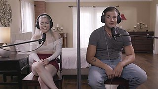 Silver-Haired Princess Haley Spades Takes A Rail On The Rigid Side (Nathan Bronson)