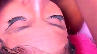 Quick Blowjob in the Party Bathroom