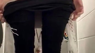 Shaved Pussy Work Pee