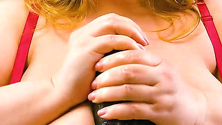 Huge Tits Tittyfucking Big Black Dildo