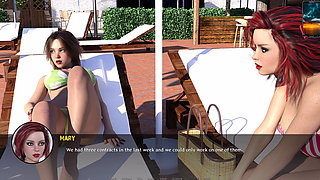 Reunion 18 John, May & Khole's Wet Water Park Threesome Tease - Bikini Slips & Splashes