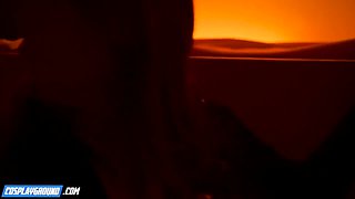 Eats Audrey Reids Pussy Then Cums On The Ghouls Long Cock - Fallout Porn Cosplay Parody