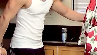 Housewife MILF Madisin Lee Massive Facial by Stepson