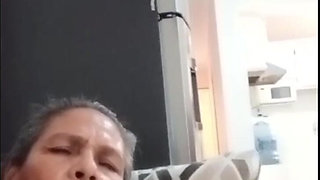 Granny with Toy in Her Ass