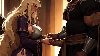 Spicy Toons: African Warrior BBC Rough Fucks & Creampie in European Street Sex