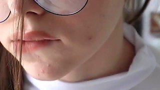 Sexy Psychologist Shows You Pictures, Then Slowly Starts Touching Her Pussy During the Session