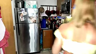 Ex wifey blonde homemade solo masturbation fun
