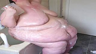 SSBBW Unable to Bath Part 2 in the Bathroom