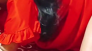 60 Year's Old Lady and Big Man Hard Fucked by Bedroom Clear Hindi Audio