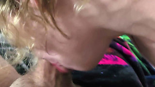 Girlfriend Blows My Cock Until I Nut