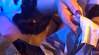 Squirts on Cock Then Gives a Perfect Handjob