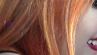 Redhead MILF Showing How to Lick a Beautiful Foot