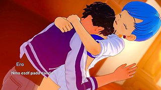 Bulma's sensual anime adventure in my hentai dream - episode 21